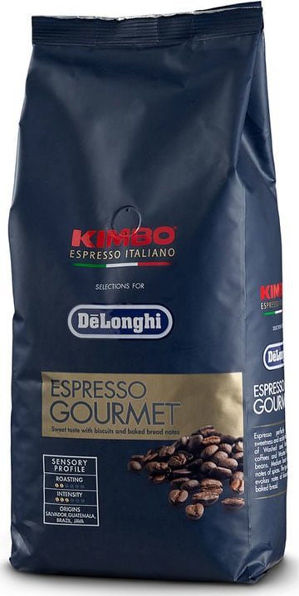 Καφές σε κόκκους Kimbo Delonghi Espresso Gourmet 1kg