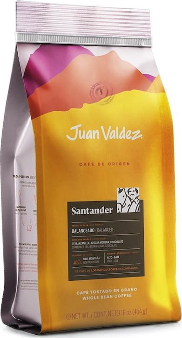 Kawa ziarnista Juan Valdez Juan Valdez Cafe de Origen Santander 454 g