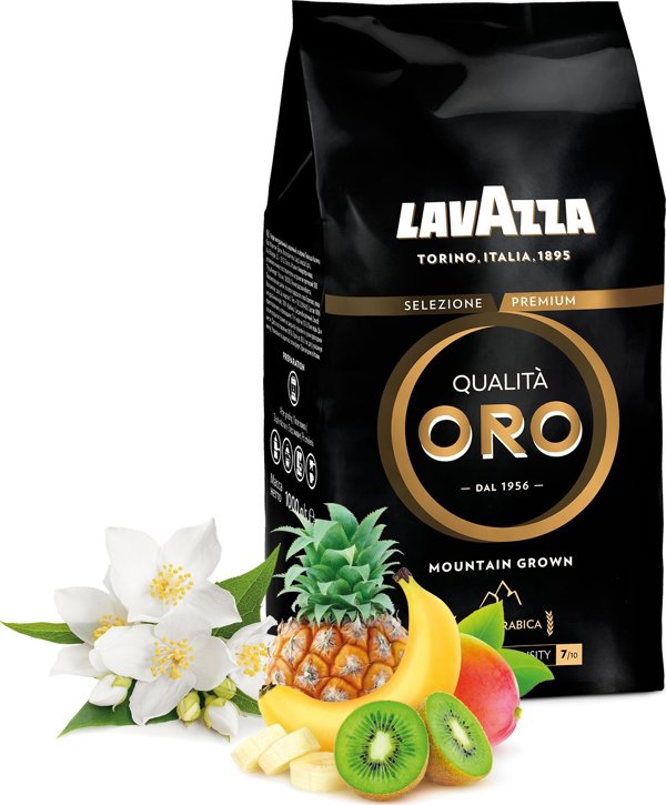 Καφές σε Κόκκους Lavazza Qualità Oro Mountain Grown, 100% Arabica, Μεσαίο Ψήσιμο, 1kg