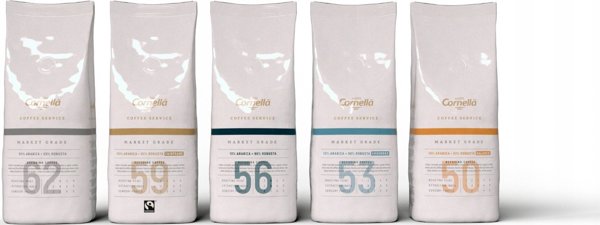 Kawa ziarnista Cornella Kawa ziarnista CORNELLA Coffee Service 2x 1 kg