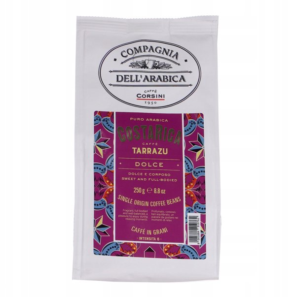 Kawa ziarnista Compagnia Dell'Arabica Costa Rica Tarrazu 250g