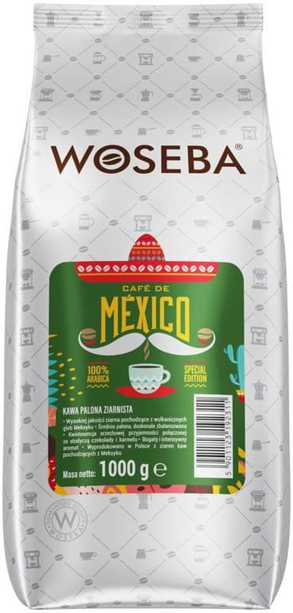 Καφές Espresso Woseba Mexico σε Κόκκους 1000g