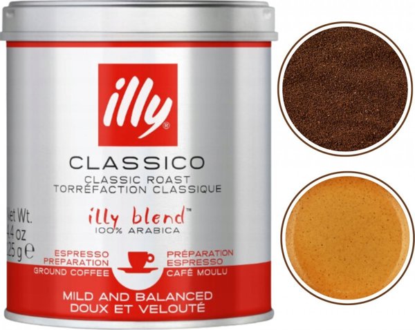 Kawa mielona illy Classico Espresso Preparation 125 g