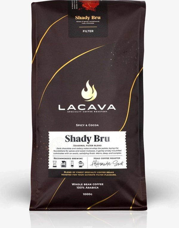 Καφές σε κόκκους LaCava LaCava - Shady BRU Φίλτρο 1kg