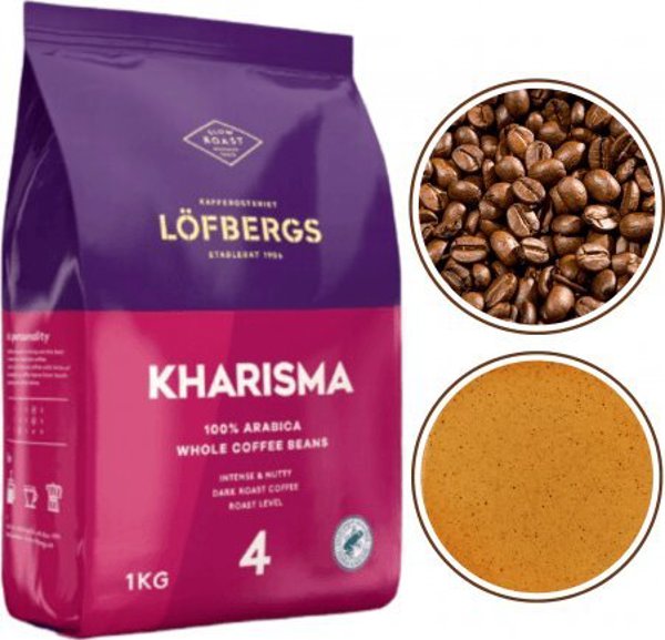 Kawa ziarnista Lofbergs Kawa ziarnista LOFBERGS Kharisma 1kg Arabica 100%