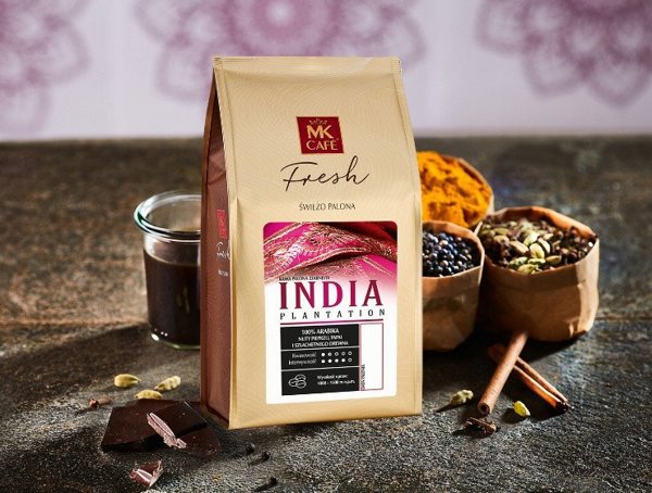 Kawa ziarnista MK Cafe Fresh India Plantation 1kg