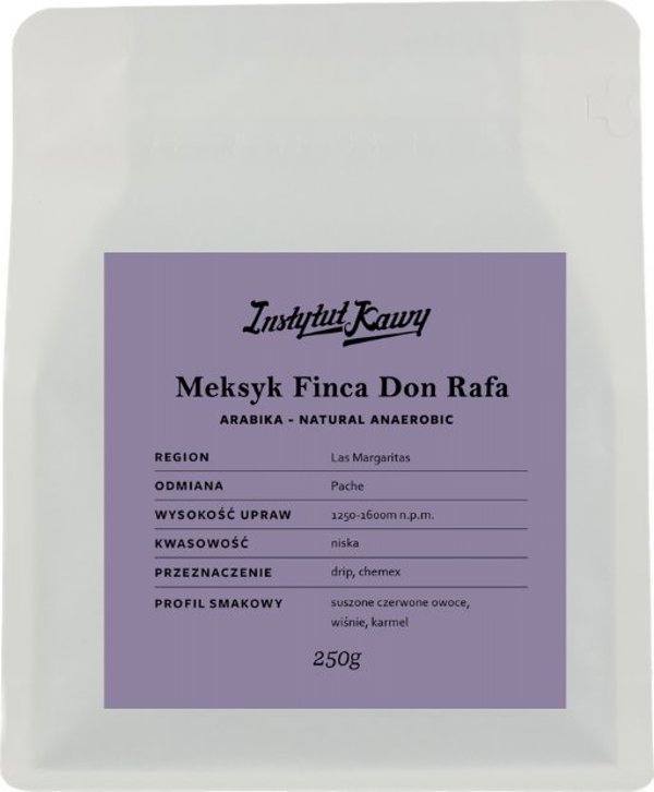 Καφές σε κόκκους Bearded Coffee Μεξικό Finca Don Rafa 250 g