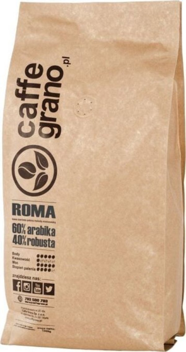 Kawa ziarnista Caffe Grano Roma 1 kg