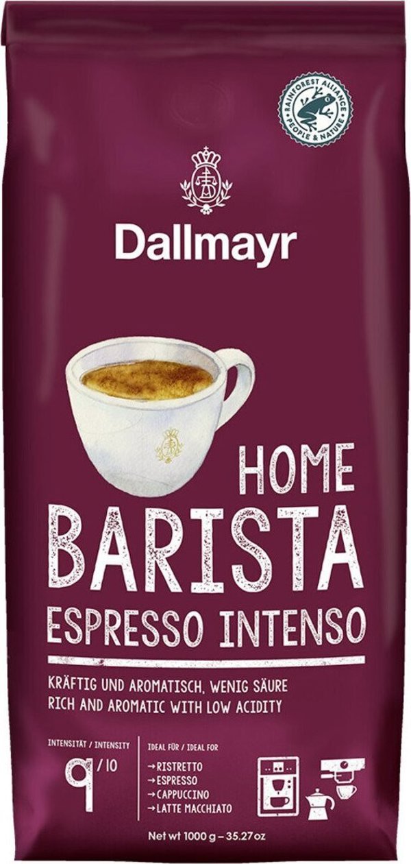 Καφές σε κόκκους Dallmayr Home Barista Espresso Intenso 1 kg