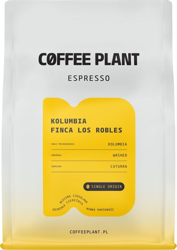 Καφές σε κόκκους Coffee Plant Espresso Κολομβία Finca Los Robles 250 g