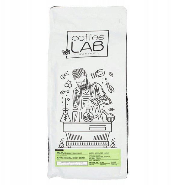 Kawa ziarnista Coffeelab Brazylia Igarape Rainforest Coffeelab Kawa 1Kg