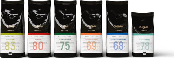 Kawa ziarnista Cornella Kawa ziarnista CORNELLA Espresso 68 Market Grade Decaf 1 kg