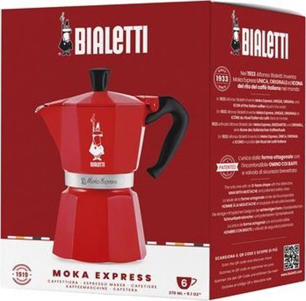 Bialetti Moka Express Nutcracker Καφετιέρα Espresso 6 Φλιτζάνια