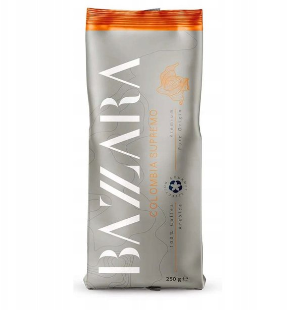 Kawa ziarnista Bazzara ESPRESSO COLOMBIA SUPREMO 250g