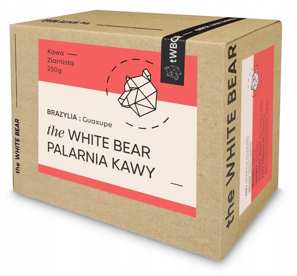 Kawa ziarnista The White Bear Brazylia Guaxupe 250g