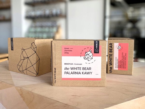 Kawa ziarnista The White Bear Brazylia Guaxupe 250g