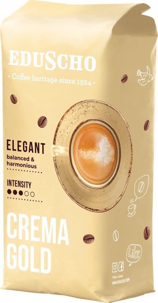 Kawa ziarnista Eduscho Kawa ziarnista EDUSCHO Crema Gold 1kg