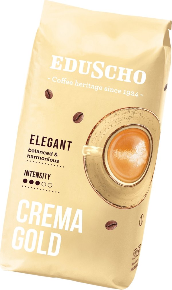 Kawa ziarnista Eduscho Kawa ziarnista EDUSCHO Crema Gold 1kg