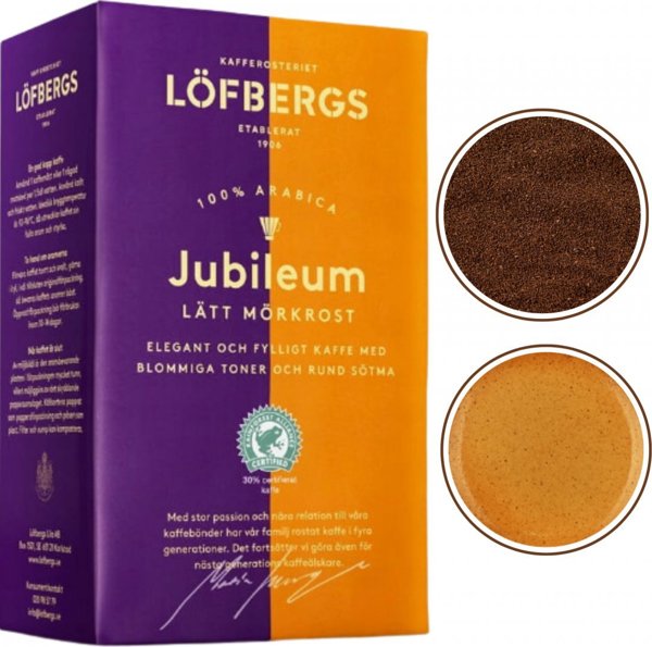 Kawa mielona Lofbergs Jubileum 500 g
