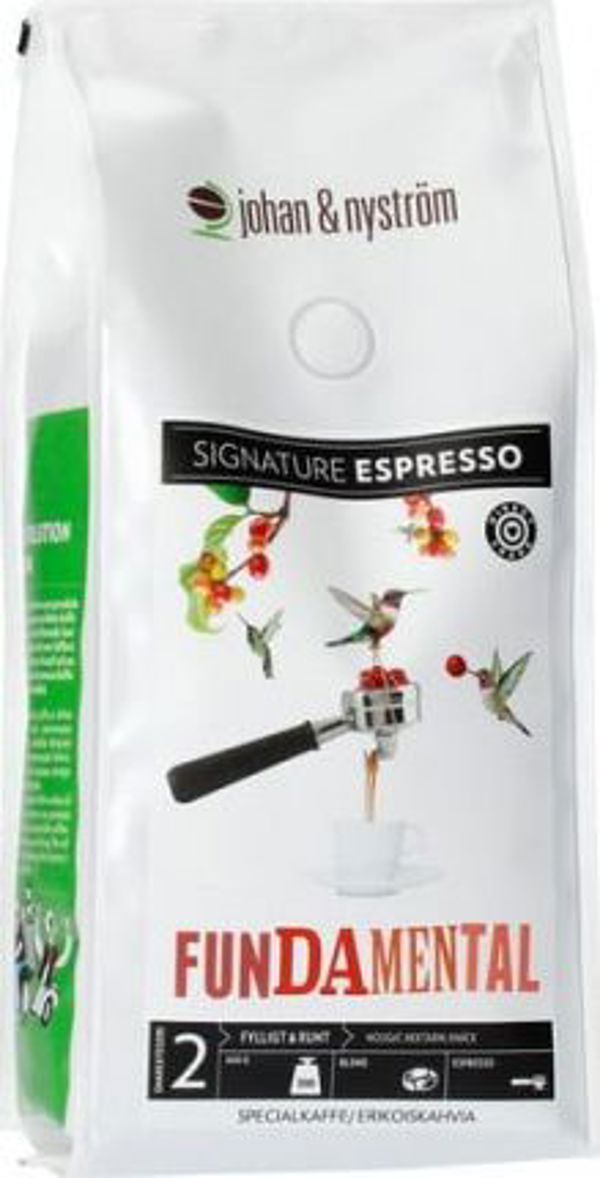Johan & Nyström Fundamental Espresso, Καφές σε Κόκκους, Specialty Blend, 500g