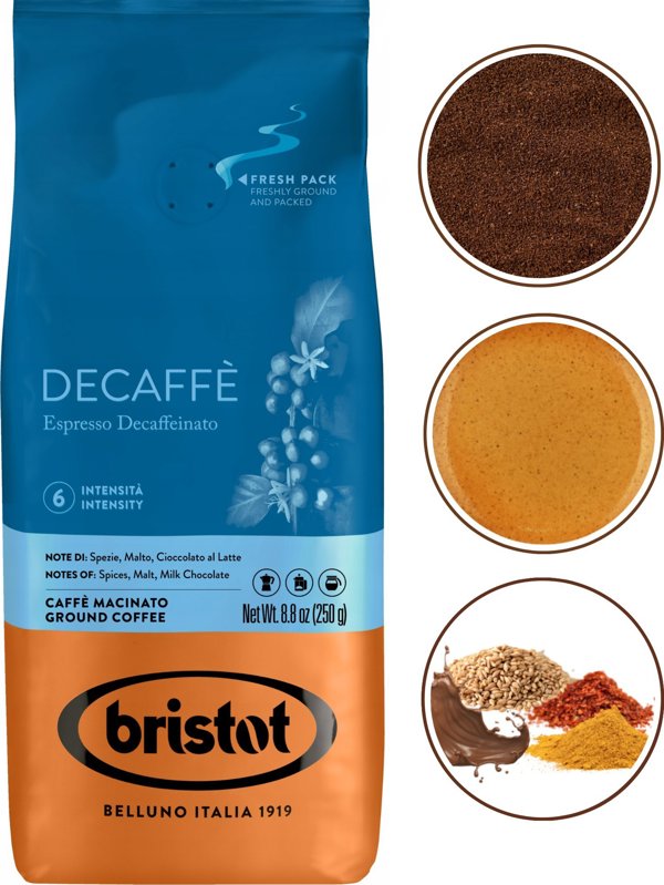 Kawa mielona Bristot Decaffe 250 g