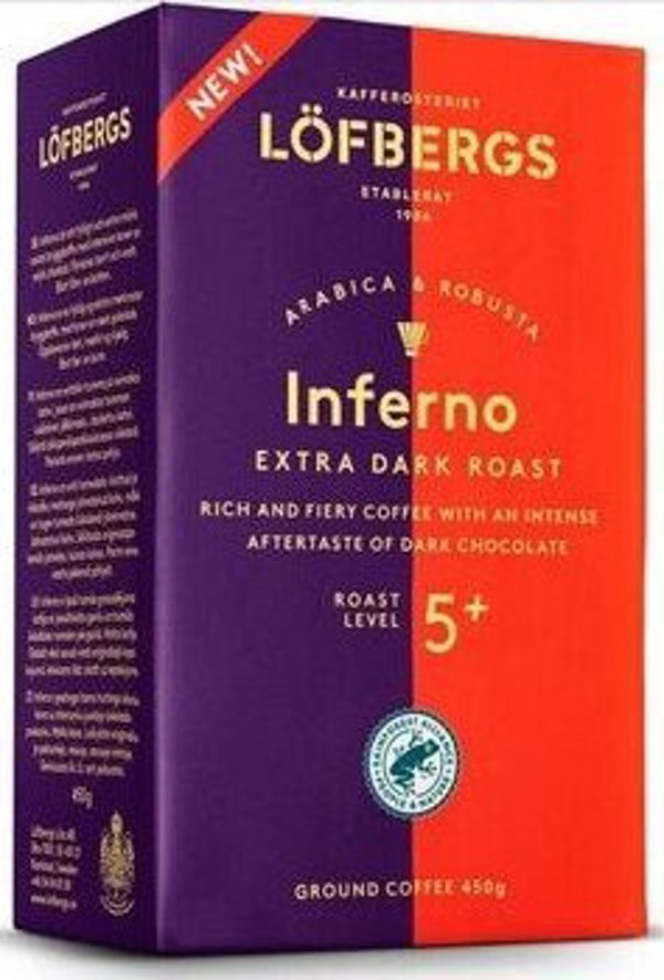 Kawa mielona Lofbergs Inferno 450 g