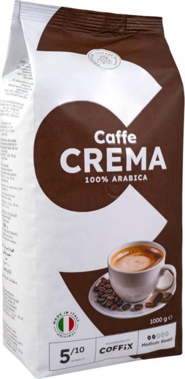Καφές σε κόκκους Coffix Καφές σε κόκκους Caffe Crema 100% Arabica 1kg