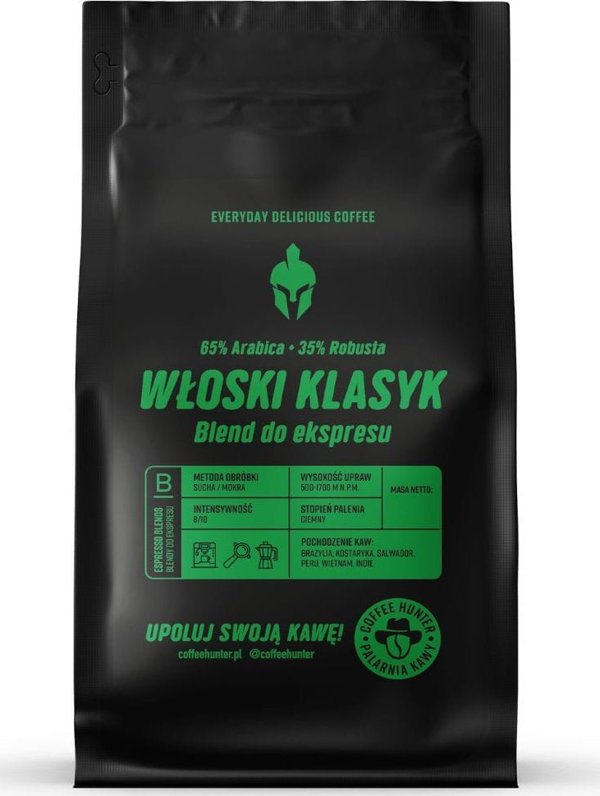 Καφές κόκκοι Coffee Hunter Ιταλικό Κλασικό 1 kg