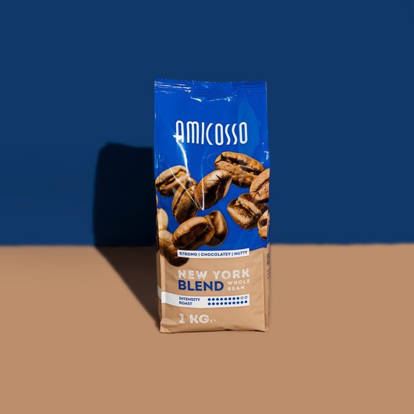 Καφές σε κόκκους New York Coffee Amicosso New York Blend, 1 kg
