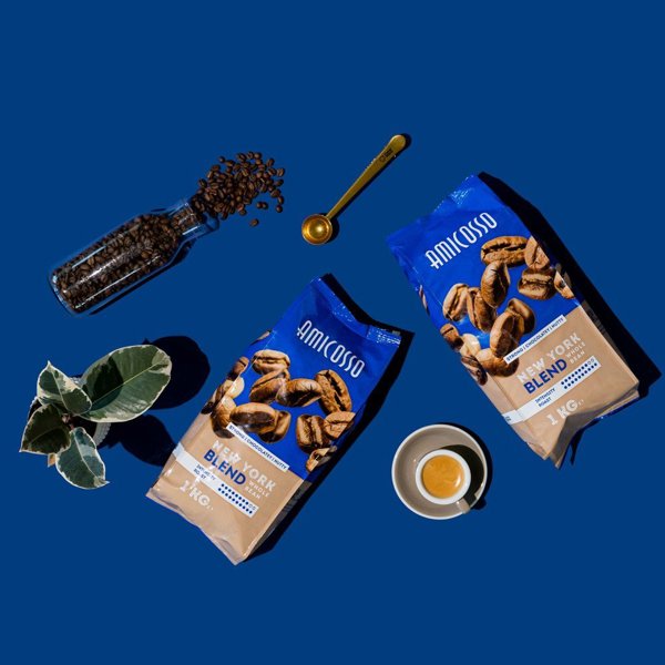 Καφές σε κόκκους New York Coffee Amicosso New York Blend, 1 kg