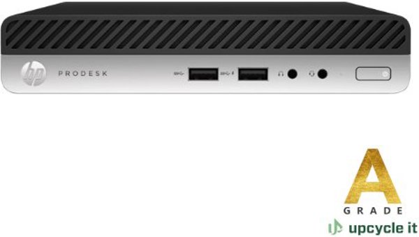 Μεταχειρισμένος HP ProDesk 400 G4 -μίνι επιτραπέζιος υπολογιστής, Win 11 Pro (DESK-400G4-WIFI-A002)
