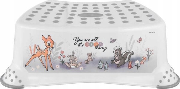 Keeeper KEEEPER step stool BAMBI, white, 18431