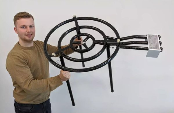 Φούρνος Kemper "KEMPER" με 3 ρυθμιστές 60 cm