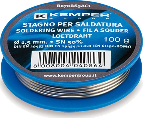 Kemper Solder "KEMPER" 1.5 mm 100 g SN 50%