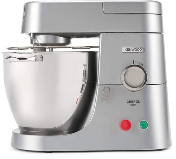 Kenwood Chef XL Pro, 6.7 L, Ασημί, Κουμπιά, Περιστροφικό, 2.4 L, 910 g, Ανοξείδωτο ατσάλι