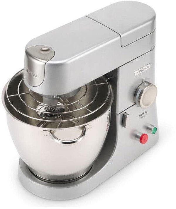 Kenwood Chef XL Pro, 6.7 L, Ασημί, Κουμπιά, Περιστροφικό, 2.4 L, 910 g, Ανοξείδωτο ατσάλι