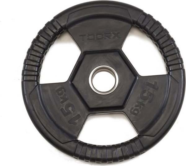 Λάστιχο βάρους SKO Toorx με επικάλυψη καουτσούκ 15 kg, D25mm