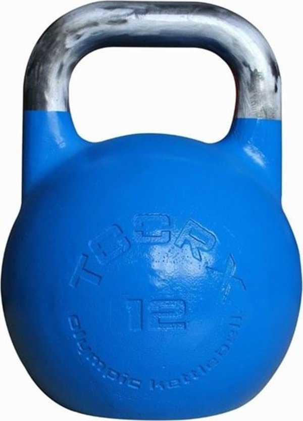 Kettlebell Toorx Ολυμπιακός με επικάλυψη από καουτσούκ 12 kg