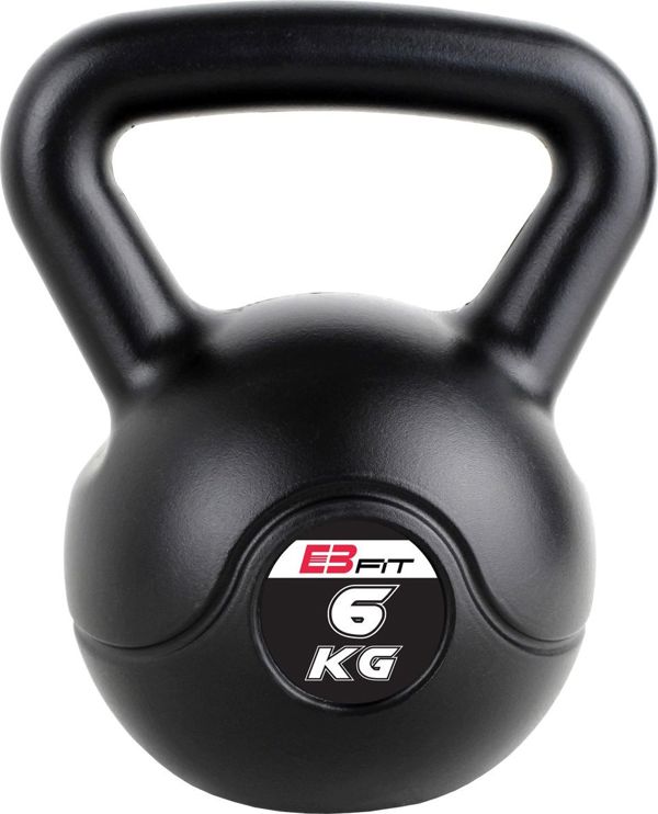 Kettlebell Eb Fit ασφαλτική 6 κιλών 7567424 5902431025773