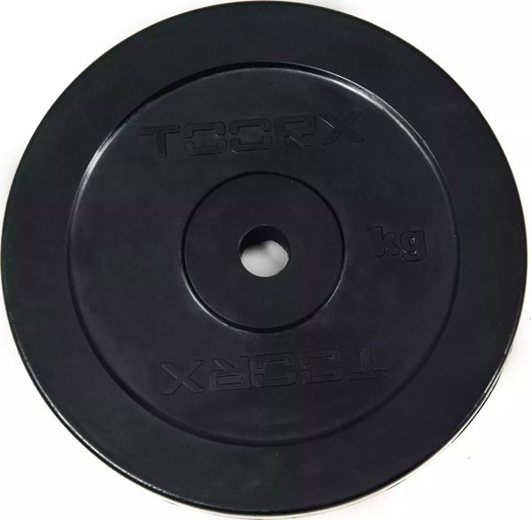 Kettlebell SKO Toorx Λαστιχένια επενδυμένη πλάκα βάρους 5 kg, D25mm