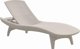 Ξαπλώστρα κήπου Pacific Keter - 197 x 75 x 40 cm, λευκό