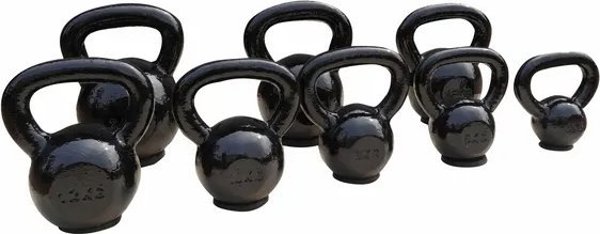 Kettlebell SKO KGV με επικάλυψη καουτσούκ 16 kg