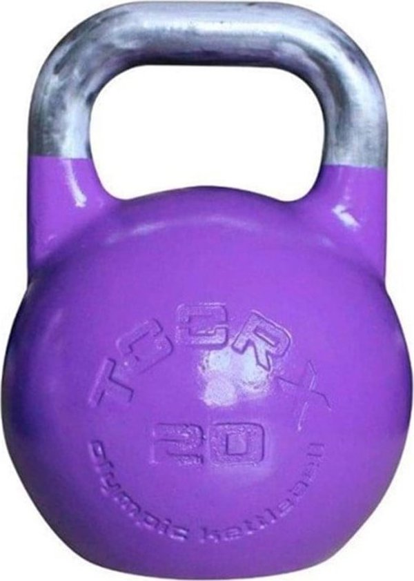 Kettlebell Toorx Ολυμπιακός με επικάλυψη από καουτσούκ 20 kg
