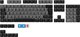 Keychron Sharkoon SKILLER SAC20, keycap (μαύρο, 115 κομμάτια, διάταξη ISO (DE))