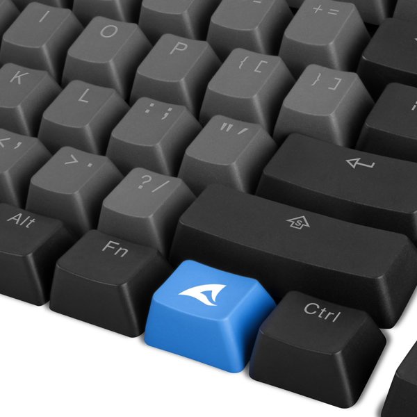 Keychron Sharkoon SKILLER SAC20, πλήκτρο (μαύρο, 114 κομμάτια, διάταξη ANSI (ΗΠΑ))