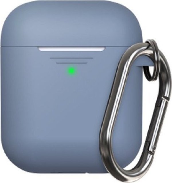 KeyBudz Μπρελόκ Elevate Θήκη Σιλικόνης για AirPods 1/2 - Ναυτικό Μπλε