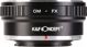 K&F Concept Αντάπτορας Φακού OM σε Fujifilm X-Mount (KF06.106) - Προσαρμογέας Φωτογραφικής Μηχανής