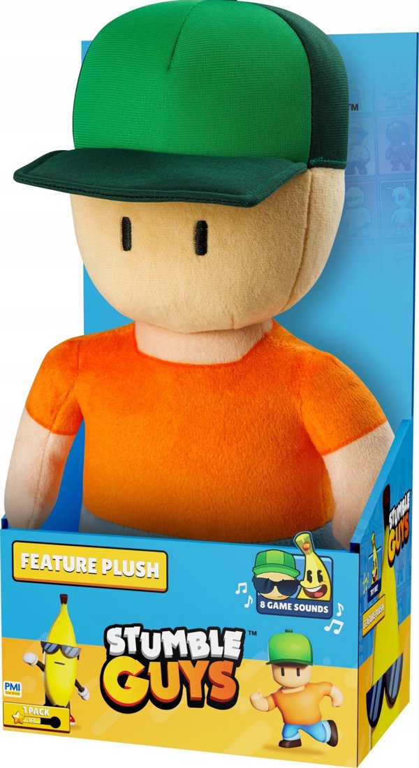 Kids World *****STUMBLE GUYS Λούτρινο παιχνίδι 25cm Μπανάνα 88932