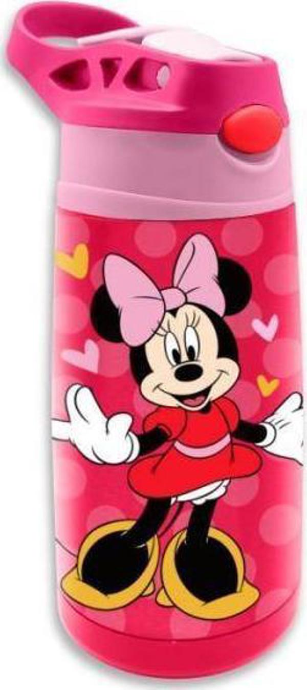 Παιδικό μπουκάλι από ανοξείδωτο ατσάλι 400ml Minnie Mouse MN22081 Kids Euroswan
