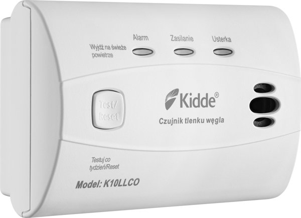 Kidde Ανιχνευτής Μονοξειδίου του Άνθρακα K10LLCO, 10ετής Διάρκεια Ζωής με Ενσωματωμένη Μπαταρία